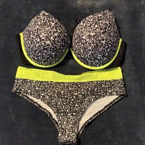 PINK: Bra & Panty SET NWOT